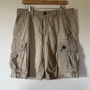 American Eagle Cargo Shorts Parashoot Baggy Y2K Skater Thrashed Grunge Men’s 34